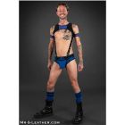 Mr.S Leather Bold Colour All-Access Brief | Blue