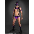 Mr.S Leather Bold Colour All-Access Brief | Prurple