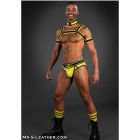 Mr.S Leather Bold Colour All-Access Brief | Yellow