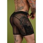 Strapp Metal Allstar Performance Shorts Sheer | Black
