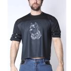 Cell Block 13 Kennel Club Dark Pup Cropped Tee | Black