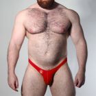 Dark Room Violation Thong | Red