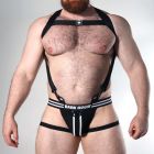 Dark Room Stamina Panel Brief Suit | Black