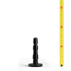 Hung System Mega Strap On Insert Plug | Black
