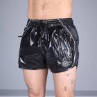 Mr. Riegillio Shiny Nylon 24 Mini Short - Black
