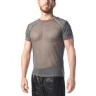 Nasty Pig Flex Shirt - Charcoal Grey/Red