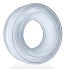 Oxballs ROTO grooved gripper-ribbed cockring CLEAR STEAM