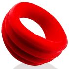 Oxballs EXPANDER slimmer scoop style cockring RED VELVET