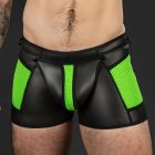 Mr S Leather Neo Cyber Boxer - Lime
