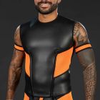 Mr. S Leather Neo Cyber Tee - Orange