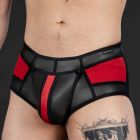 Mr. S Leather Neo Cyber Brief - Red