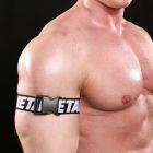 Strapp Metal PERFORMANCE ARM BANDS - BLACK/WHITE