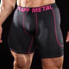 Strapp Metal SLAYER SHORTS - BLACK