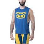 Nasty Pig Brandmark Shredder Tank Top 3.0 - Cadet Blue/Goldenrod/White