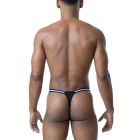 Nasty Pig Deadlift Thong - Black/White