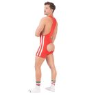 BARCODE BERLIN Backless Singlet Dastin - Red/White
