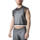 Nasty Pig Blur Crop Top - Black/White