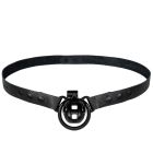 Lustful Lavish 1" Chastity Belt Strap - Black Classic