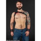 Mr S. Leather Centurion Shoulder Harness | Red
