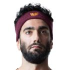 Nasty Pig Snout Sweat Band - Burgundy/Vibrant Orange - OSFA