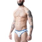 Nasty Pig Third Base Profile Low Rise Brief - White/Quartz Blue