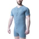 Nasty Pig Union Suit Cutoffs - Mirage Blue