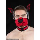 Mr. S Leather  Neoprene K9 Muzzle Kit - Red