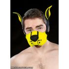 Mr. S Leather  Neoprene K9 Muzzle Kit - Yellow