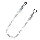 Titus BARREL Rubber Coated Adjustable Nipple Clamps with Chain