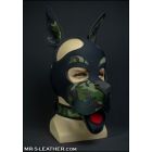 Mr S Leather Neo WOOF! Head Harness | Black & Camo
