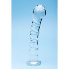 Clarity Glass Dildo - Seraphic Spiral