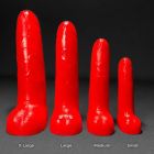 Erotixxx Toys Red Rocket - 40% Soft | Red