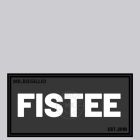 Mr. Riegillio  Rubber Velcro Patch - FISTEE - White