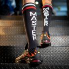 Boxer Barcelona MASTER Football Sock | Black/Red/White