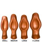 SquarePegToys® G squeeze™ Vaginal Plug - SuperSoft Bronze