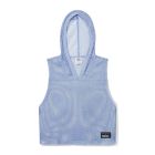 BIKE® Hooded Sleeveless Practice Jersey | Ice Blue