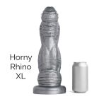 Mr Hankeys' HORNY RHINO Dildo: XL | Gun Metal