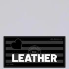 Mr. Riegillio  Rubber Velcro Patch - LEATHER - White
