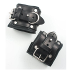 Mr S Leather Padded LOCKING Wrist Restraints by Fetters USA
