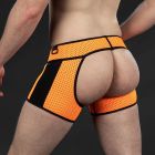 Mr.S Leather Neo Air Mesh Chap Short - Orange