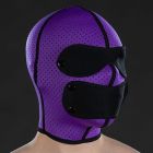 Mr. S Leather Neo Air Mesh Sensory Hood - Purple