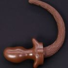 Mr. S Puppy Tail from Oxballs | BROWN