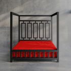 Sheets of San Francisco FLUIDPROOF Fitted Sheet | Red Double