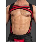 Mr.S Leather X-Factor Bold Color Cock Strap | Red