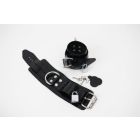 VAST Lockable Wrist Restraints | Black