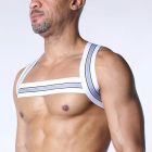 Cell Block 13 Tight End Elastic Harness | White