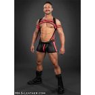 Mr.S Leather X-Factor Bold Color Body Harness | Pink