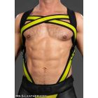 Mr.S Leather X-Factor Bold Color Cock Strap | Yellow