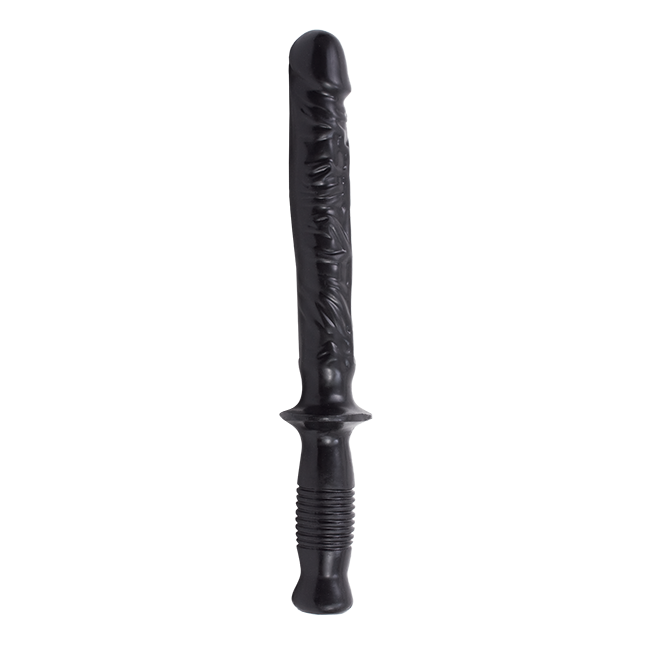 The MAN HANDLER Handheld Anal Dildo: Black | Gay Sex Toys with Discreet  Shipping from Clonezone