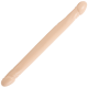 Smooth DOUBLE HEADED Dildo: Pale Flesh | 18 inches